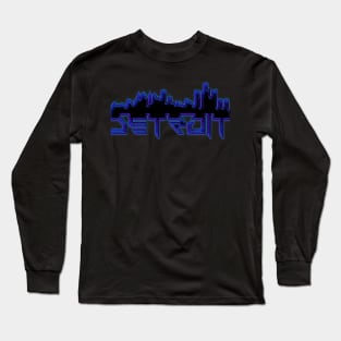 Detroit skyline Tee Long Sleeve T-Shirt